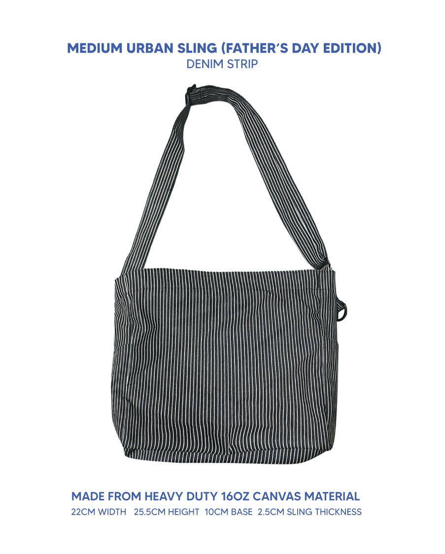 Urban Sling - Striped Denim