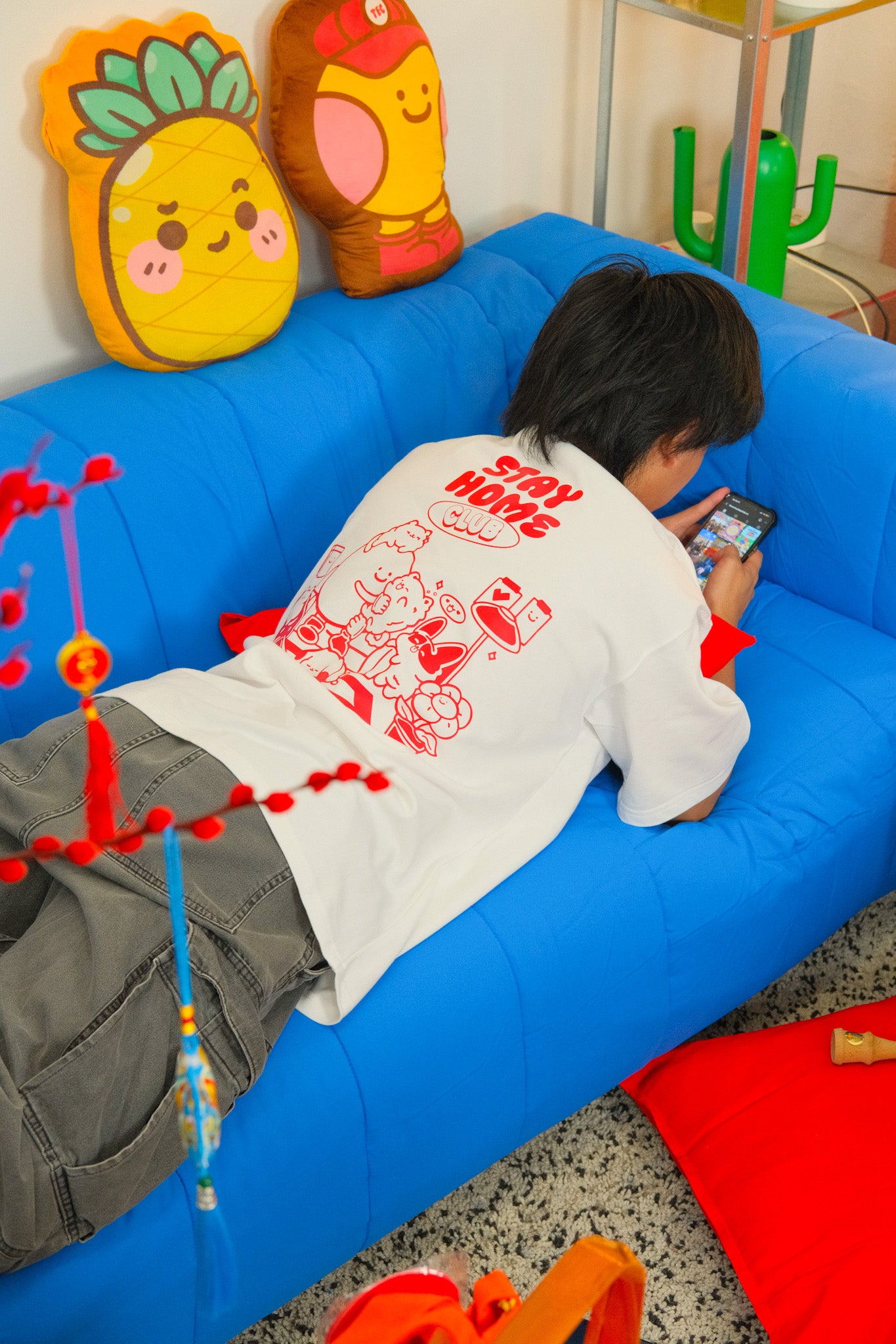 Stay Home Club Tee