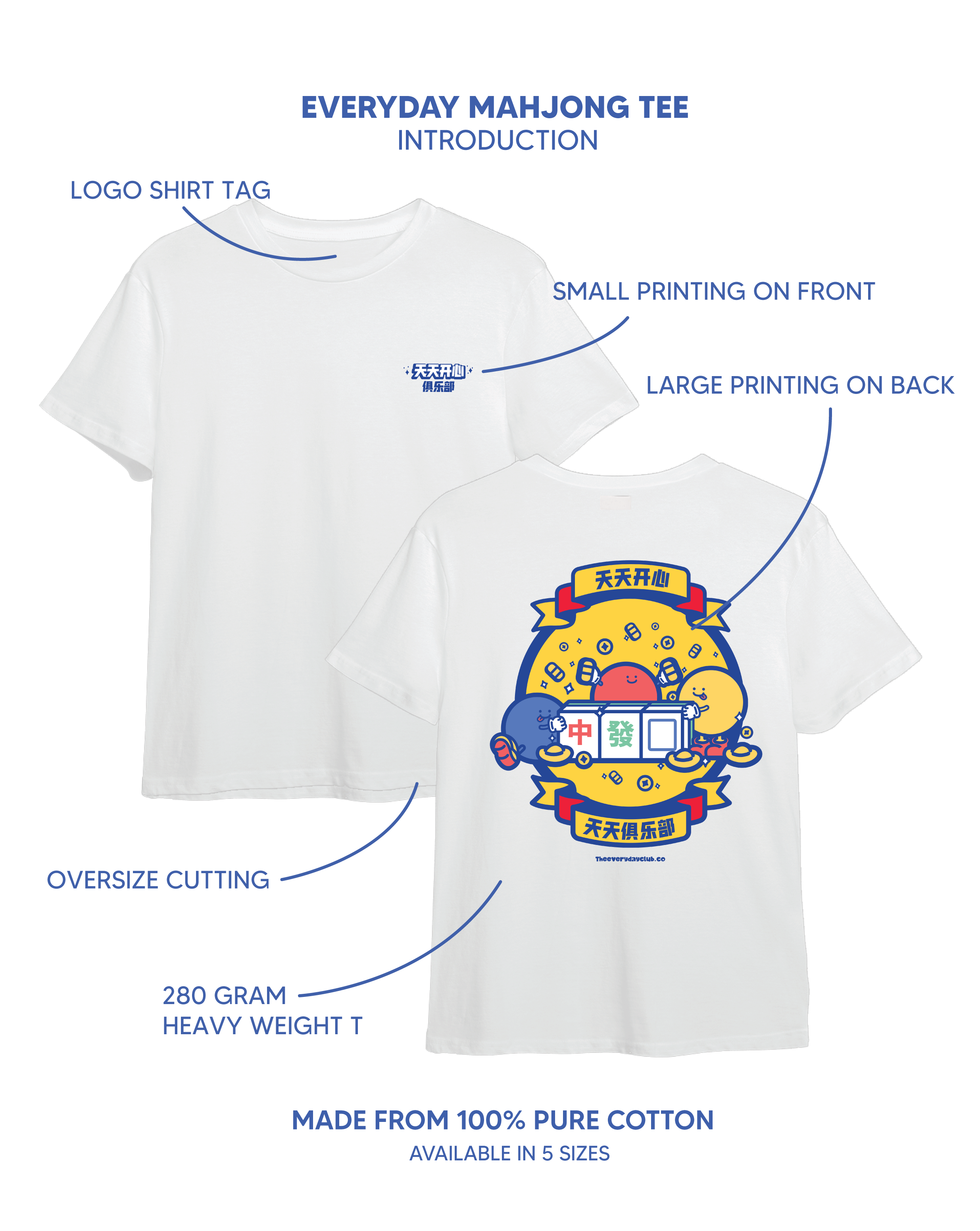 Everyday Mahjong Tee