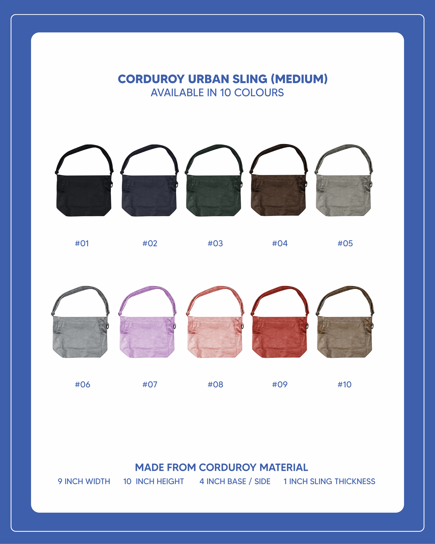 Corduroy Series - Urban Sling #09