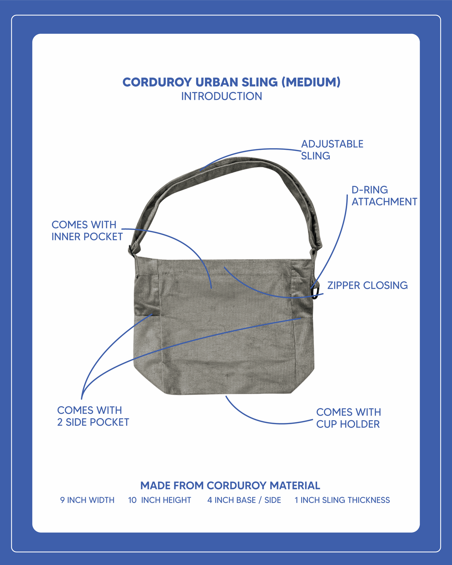 Corduroy Series - Urban Sling #05