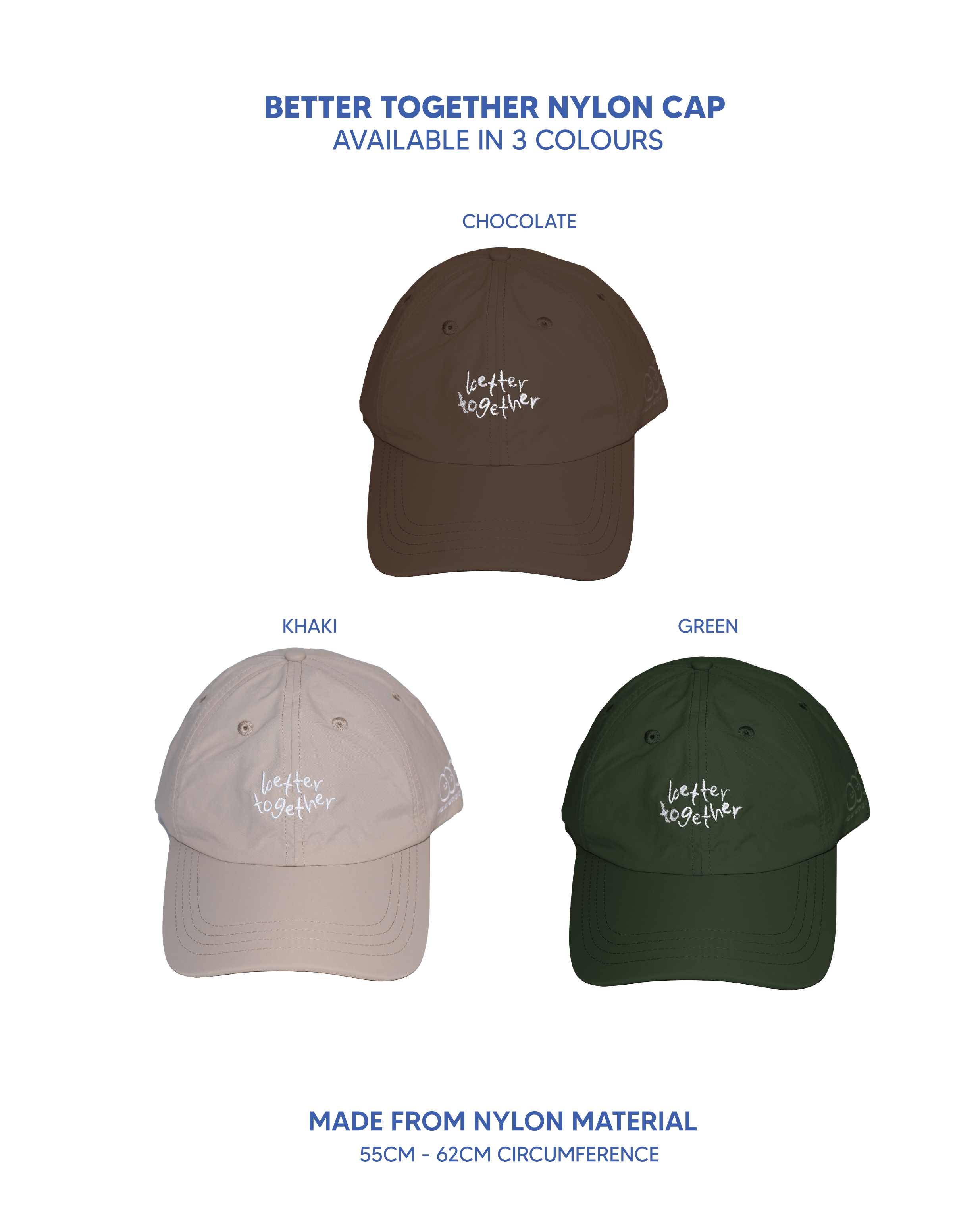 Better Together Nylon Cap