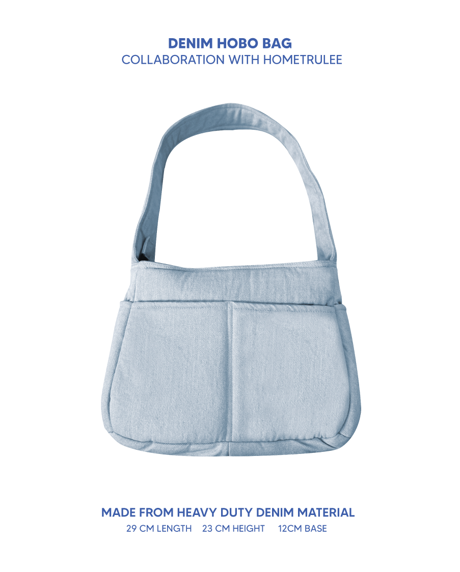 Regular Hobo Bag (Denim Collection)