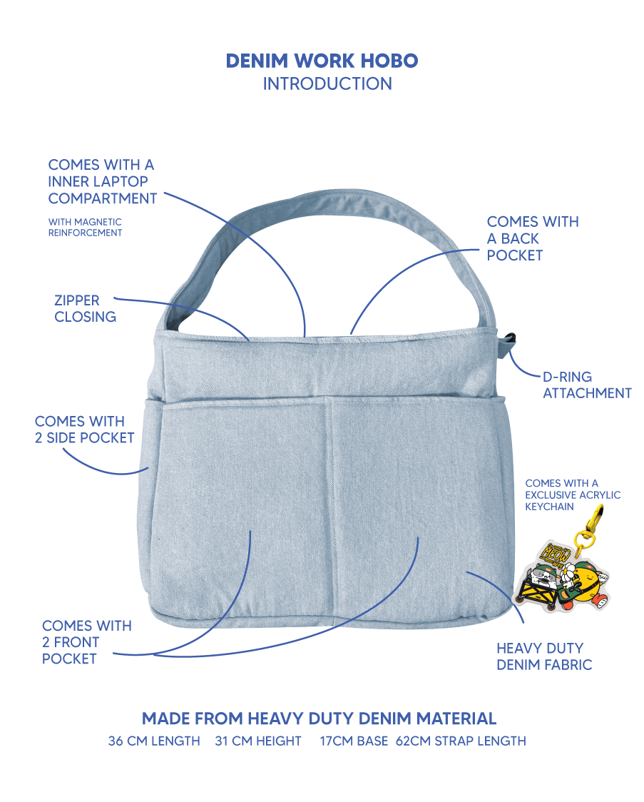 Work Hobo (Denim Collection)
