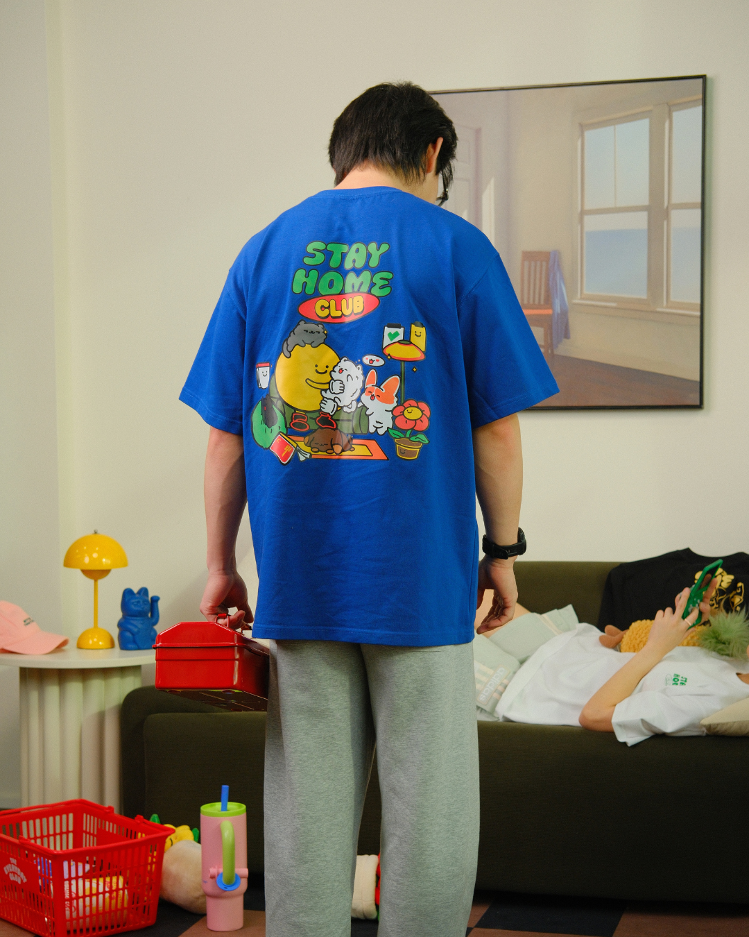 Stay Home Club Tee