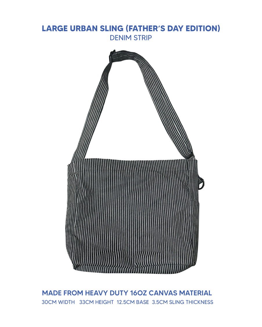 Urban Sling - Striped Denim