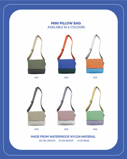 6th Anniversary Mini Pillow Bag (#1)