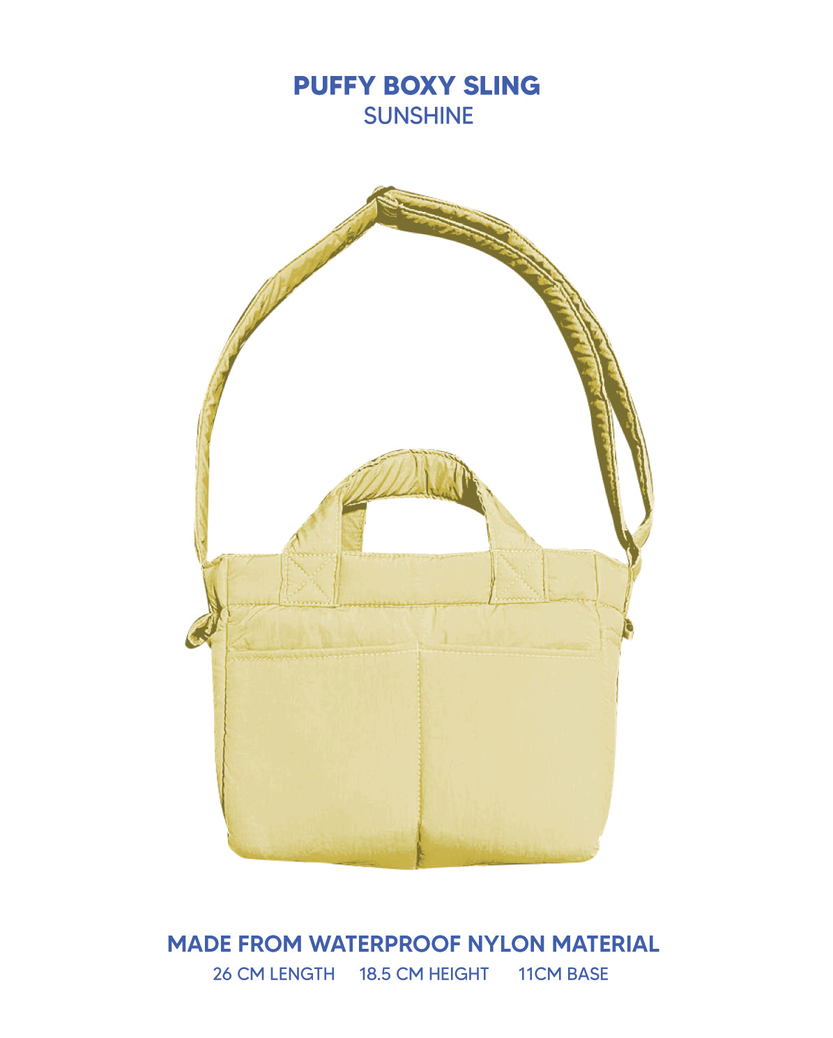 Puffy Boxy Sling