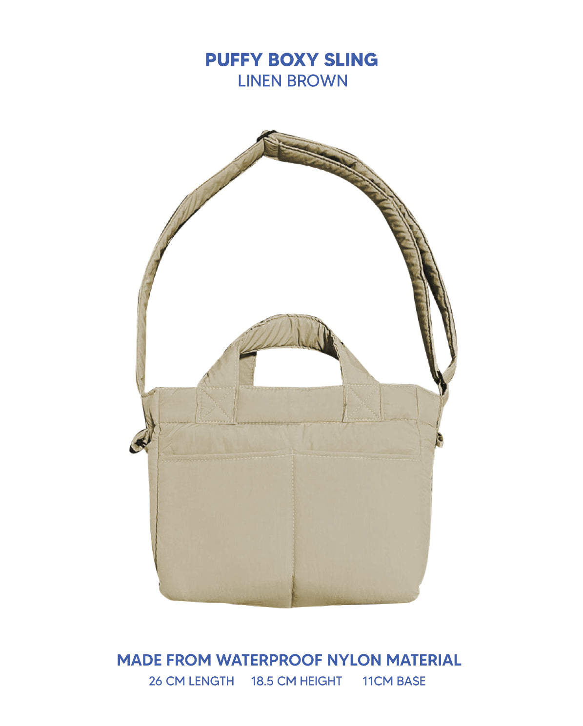 Puffy Boxy Sling