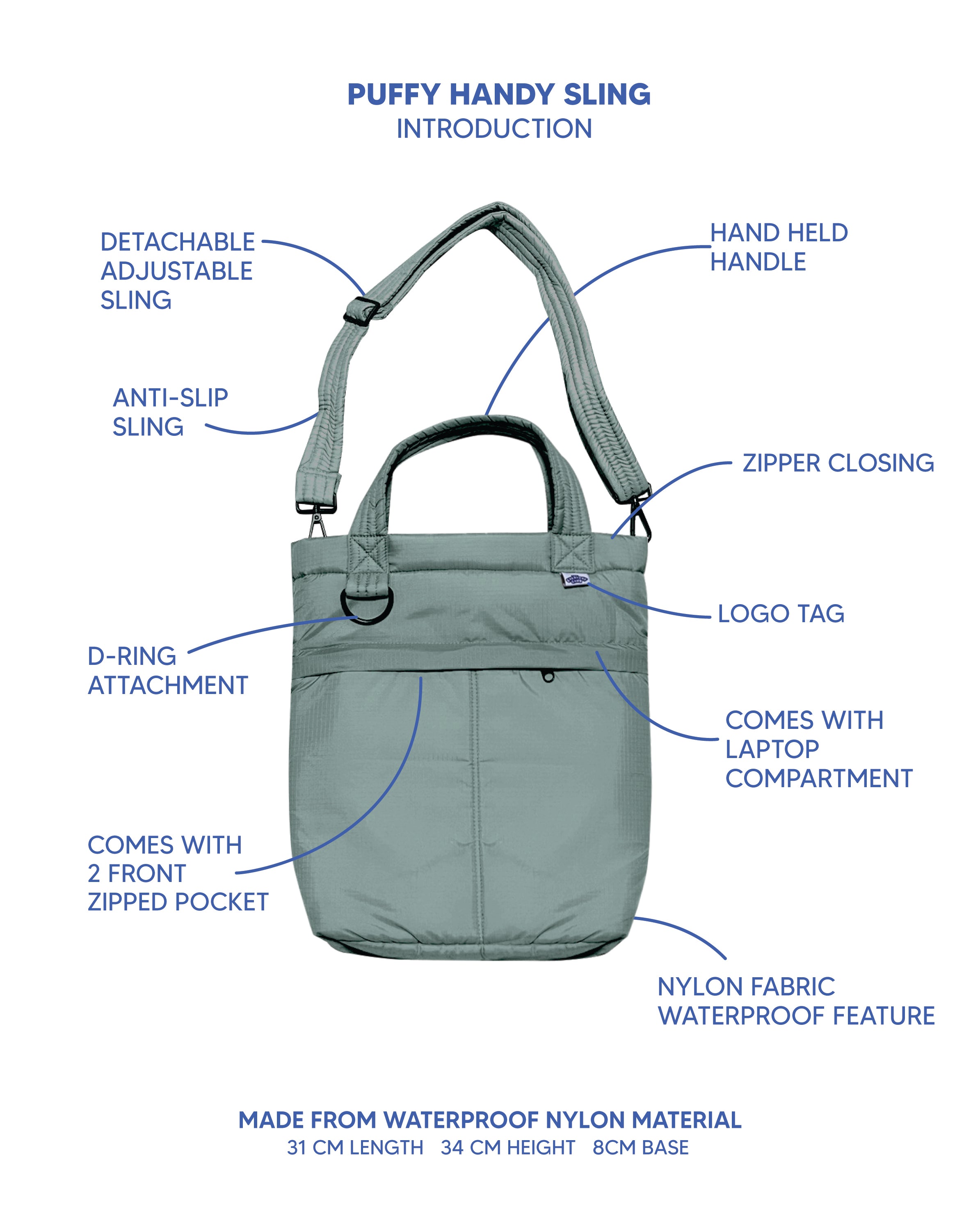 Puffy Handy Sling