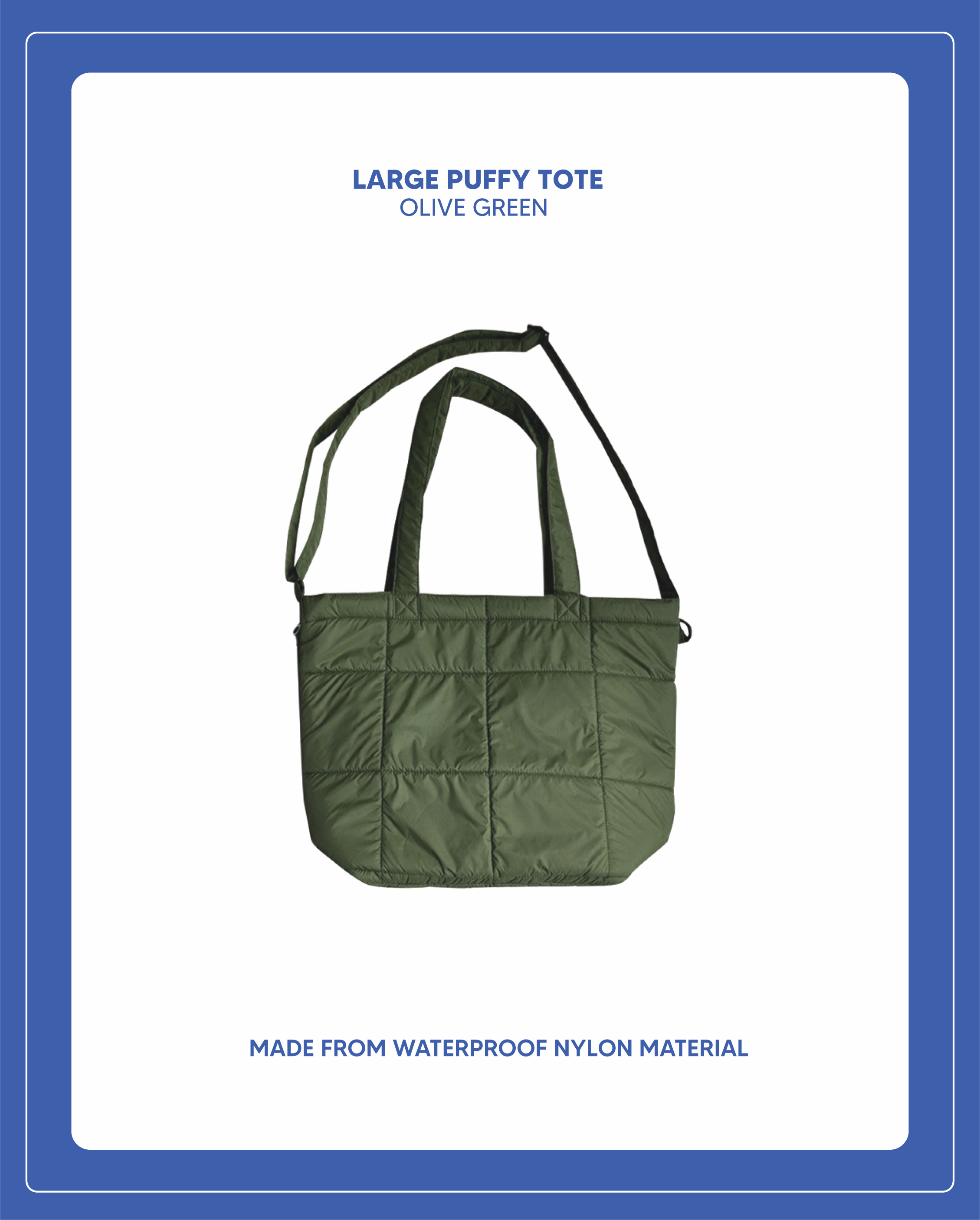 Puffy All Day Tote