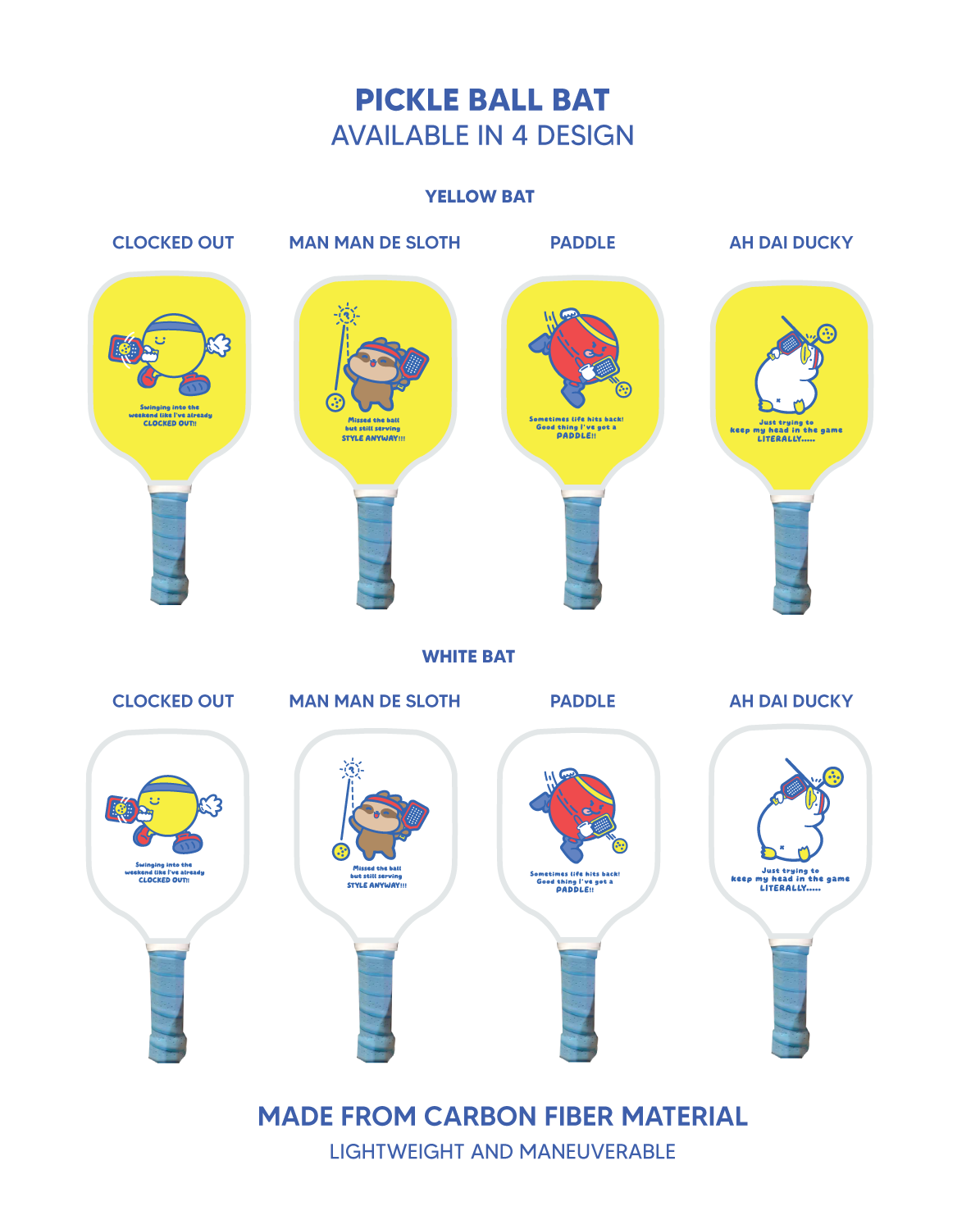 Everyday Club Pickleball Racket