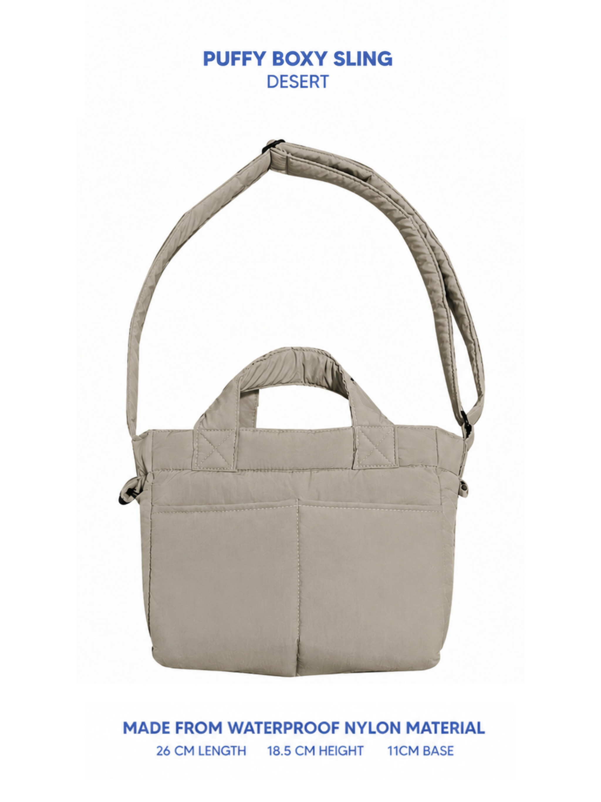 Puffy Boxy Sling