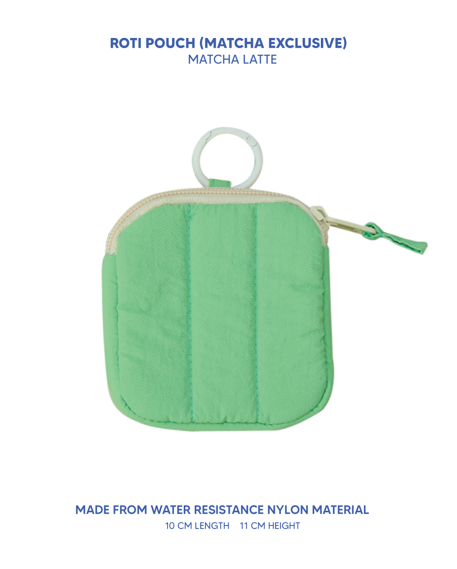 Roti Pouch - Matcha Edition