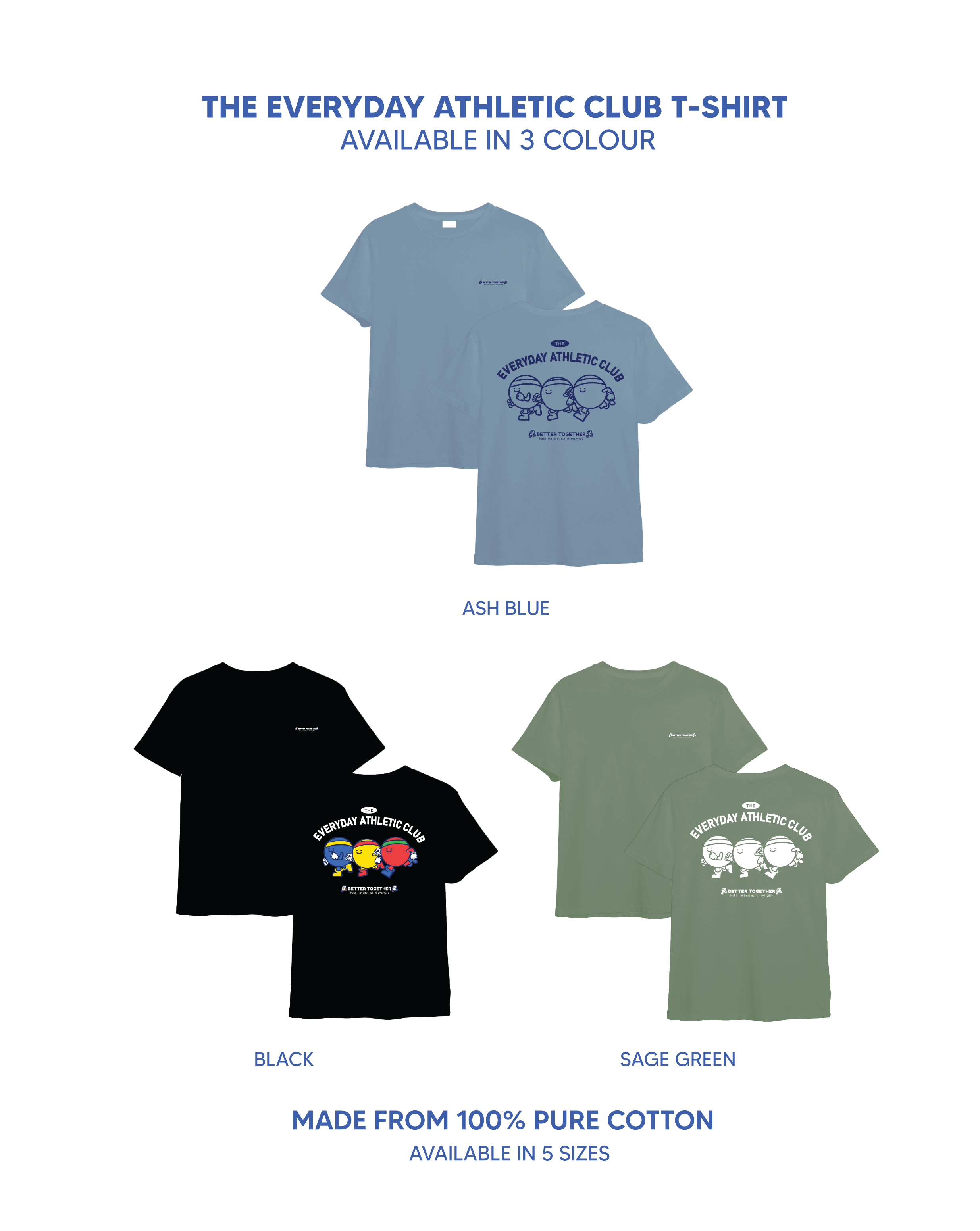 Everyday Athletic Club Tee