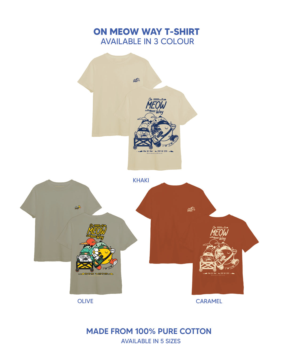 On Meow Way Tee V1 (PRE-ORDER)