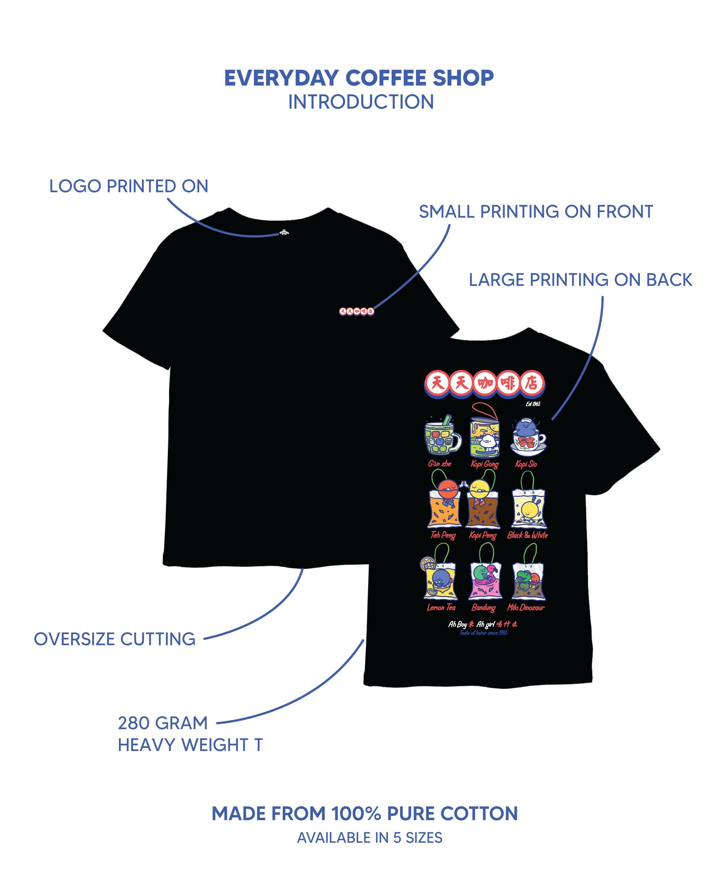 Everyday Kopitiam Tee