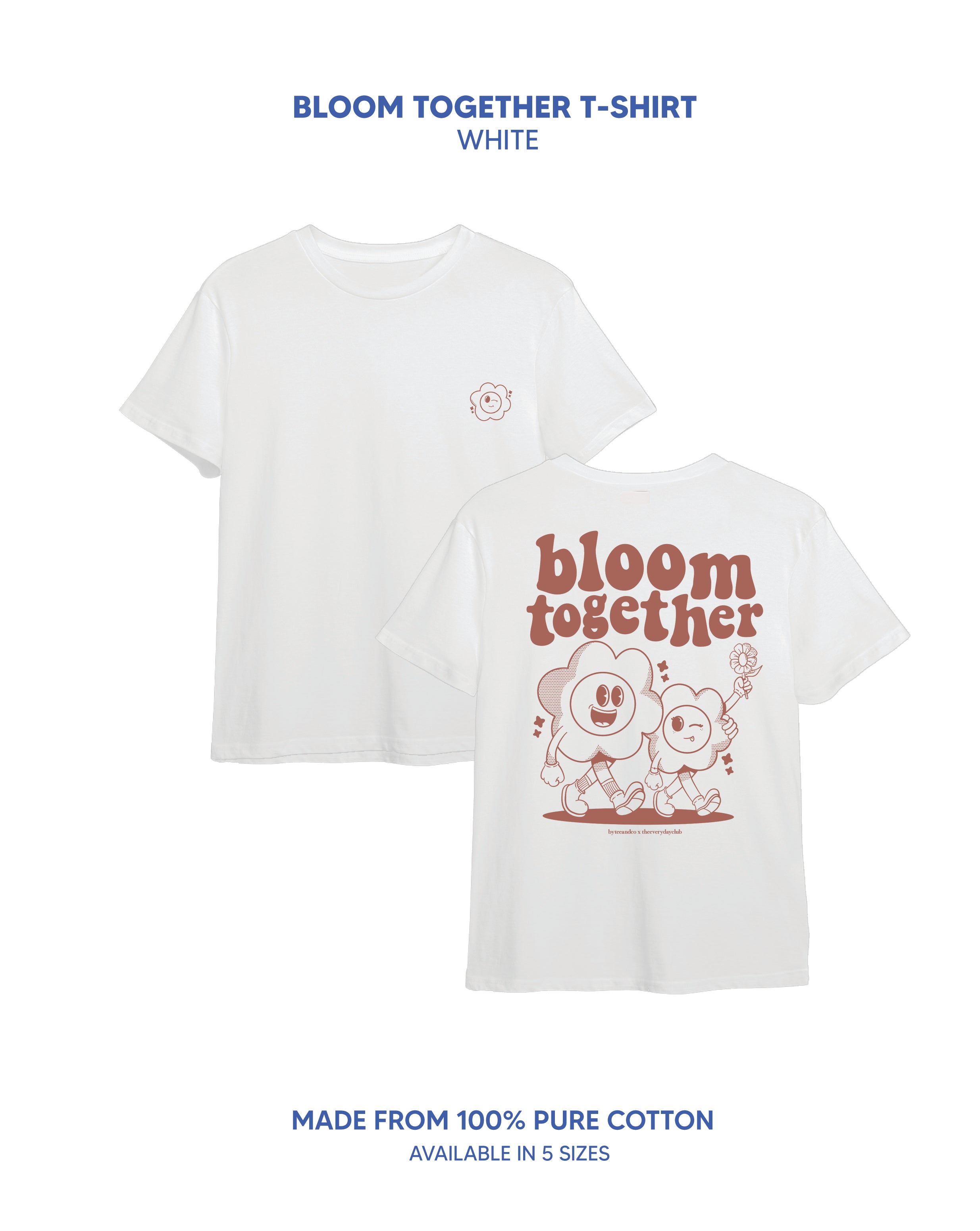 Bloom Together Collaboration Tee