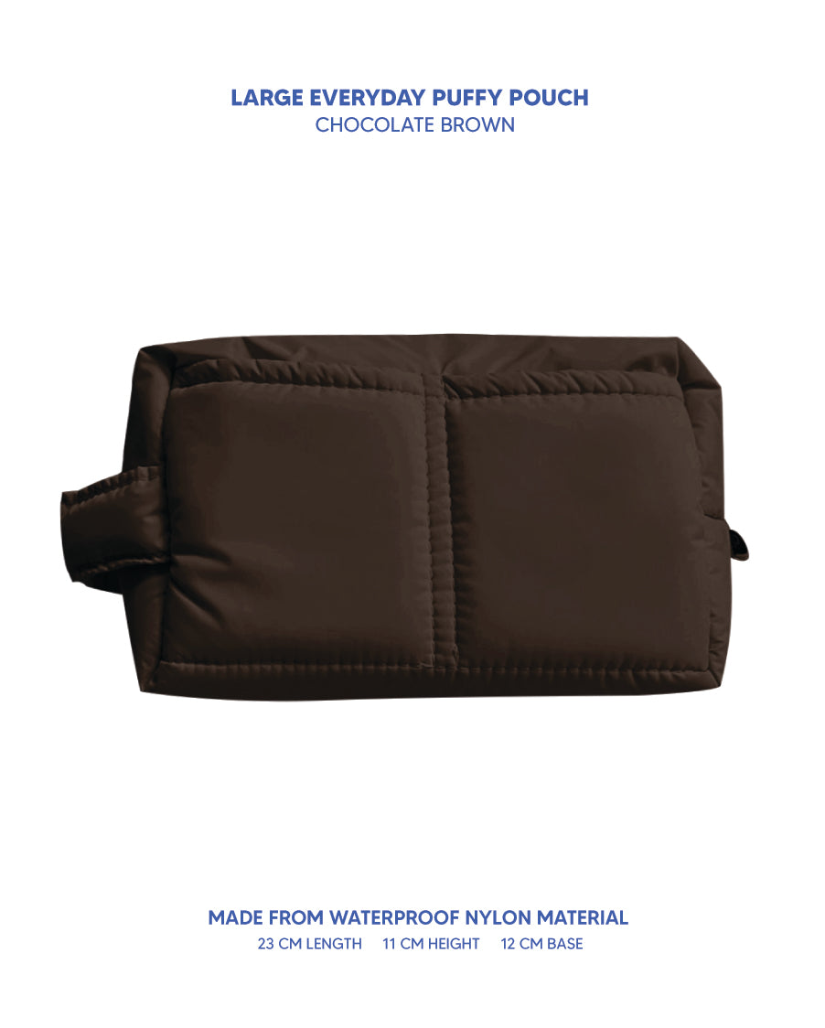Everyday Puffy Zipped Pouch - Large