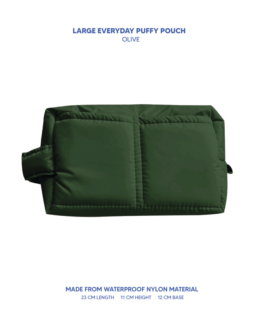 Everyday Puffy Zipped Pouch - Large
