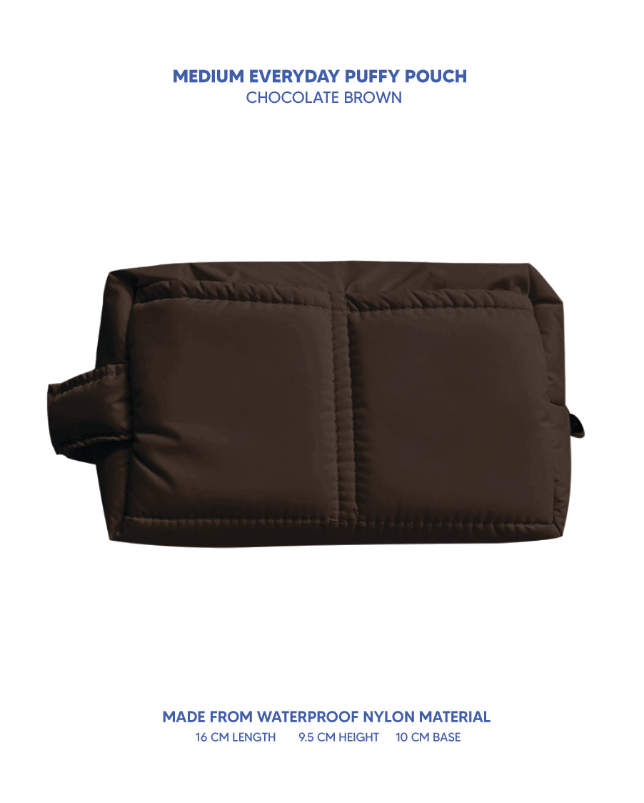 Everyday Puffy Zipped Pouch - Medium