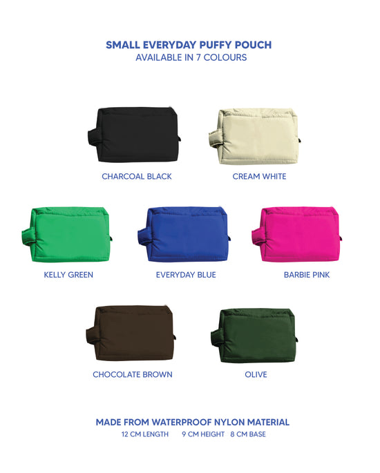 Everyday Puffy Zipped Pouch - Small