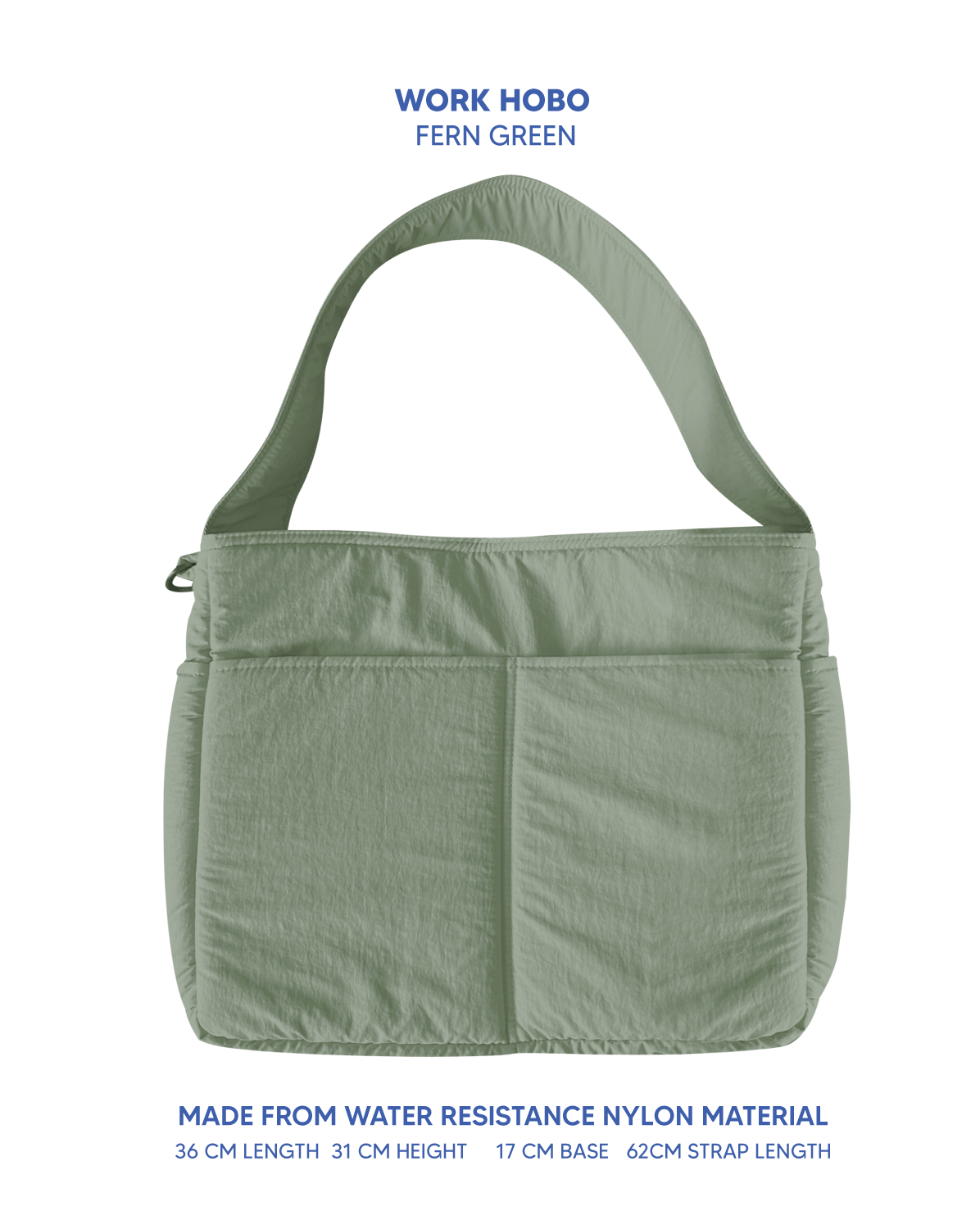 Work Hobo Bag (Short Strap)