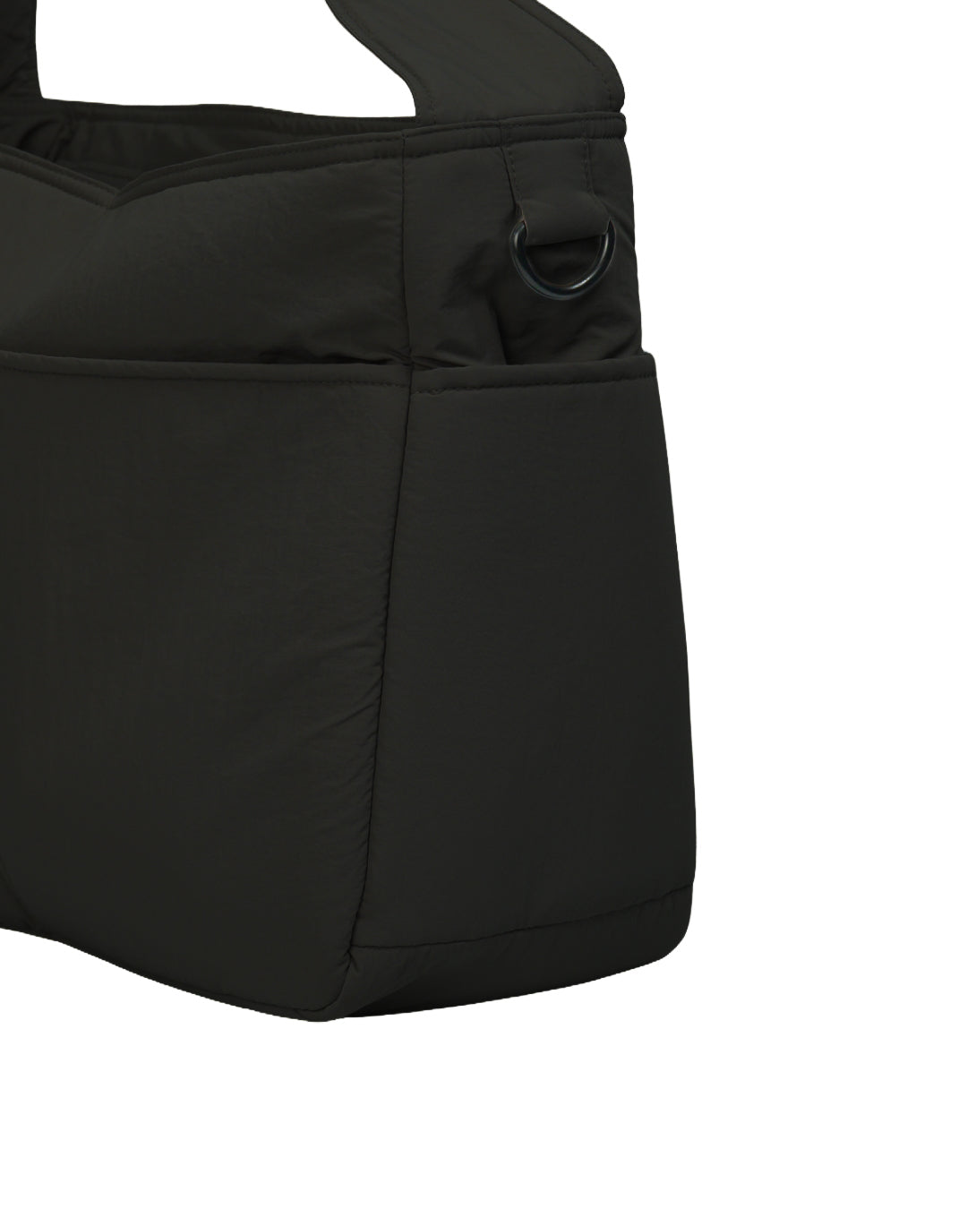 Work Hobo Bag - Short Strap (Black)