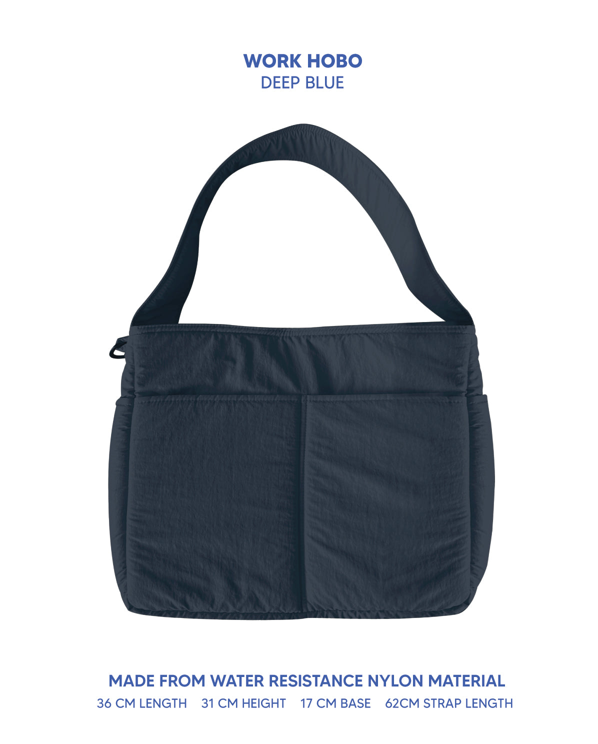 Work Hobo Bag (Short Strap)