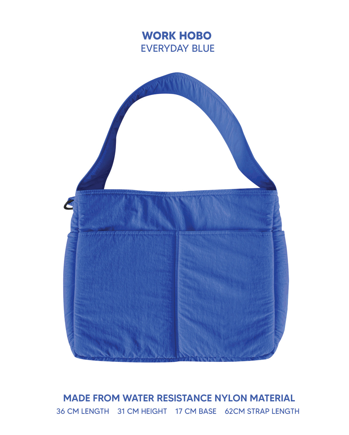 Work Hobo Bag (Short Strap)