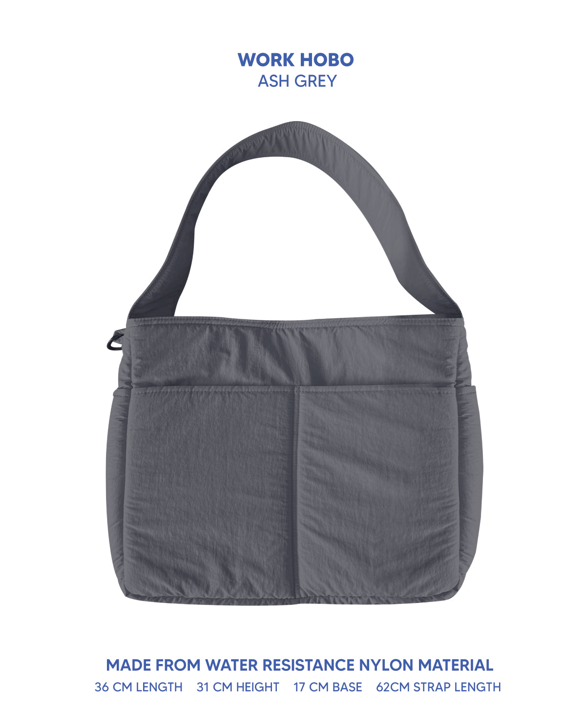 Work Hobo Bag (Short Strap)