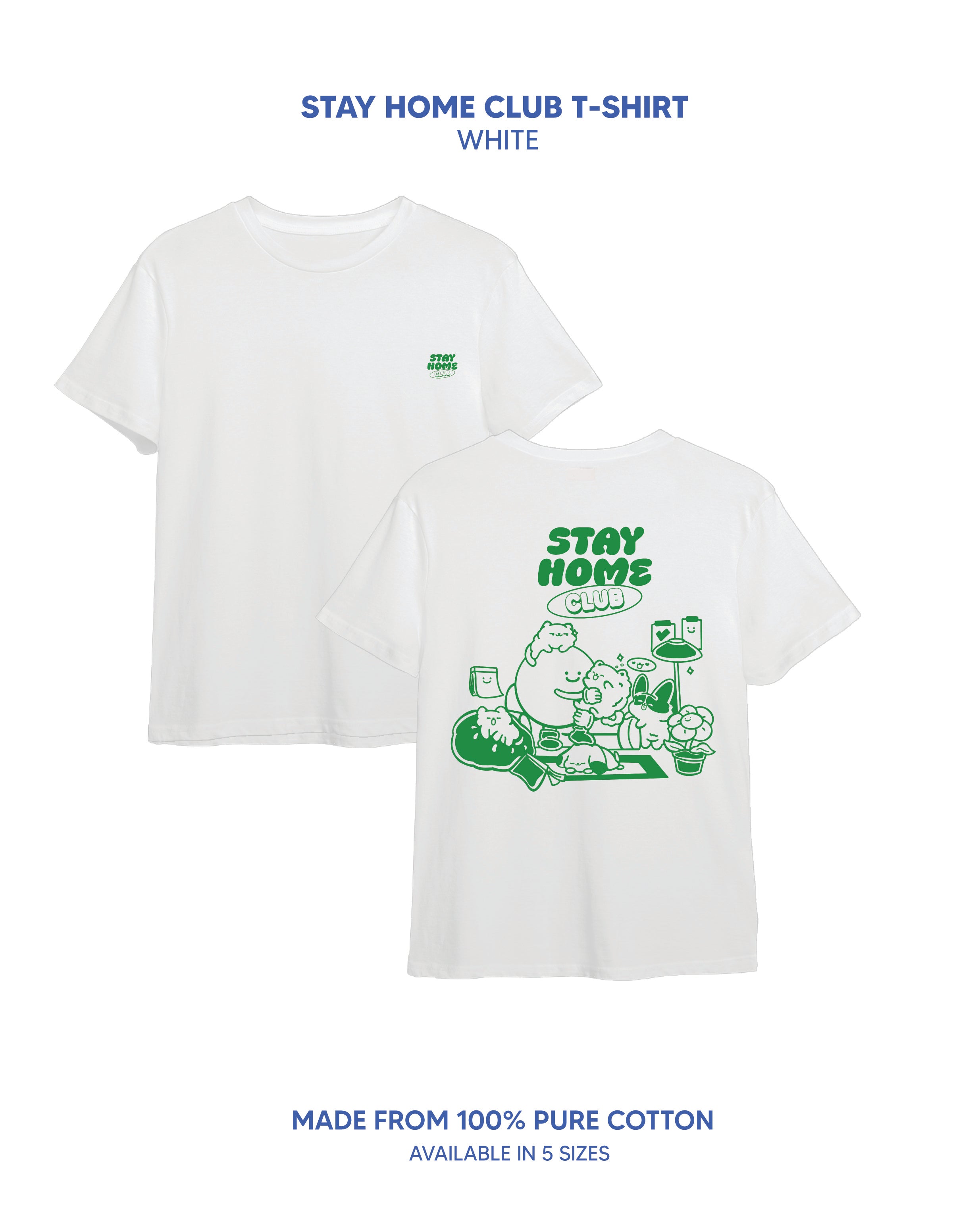 Stay Home Club Tee
