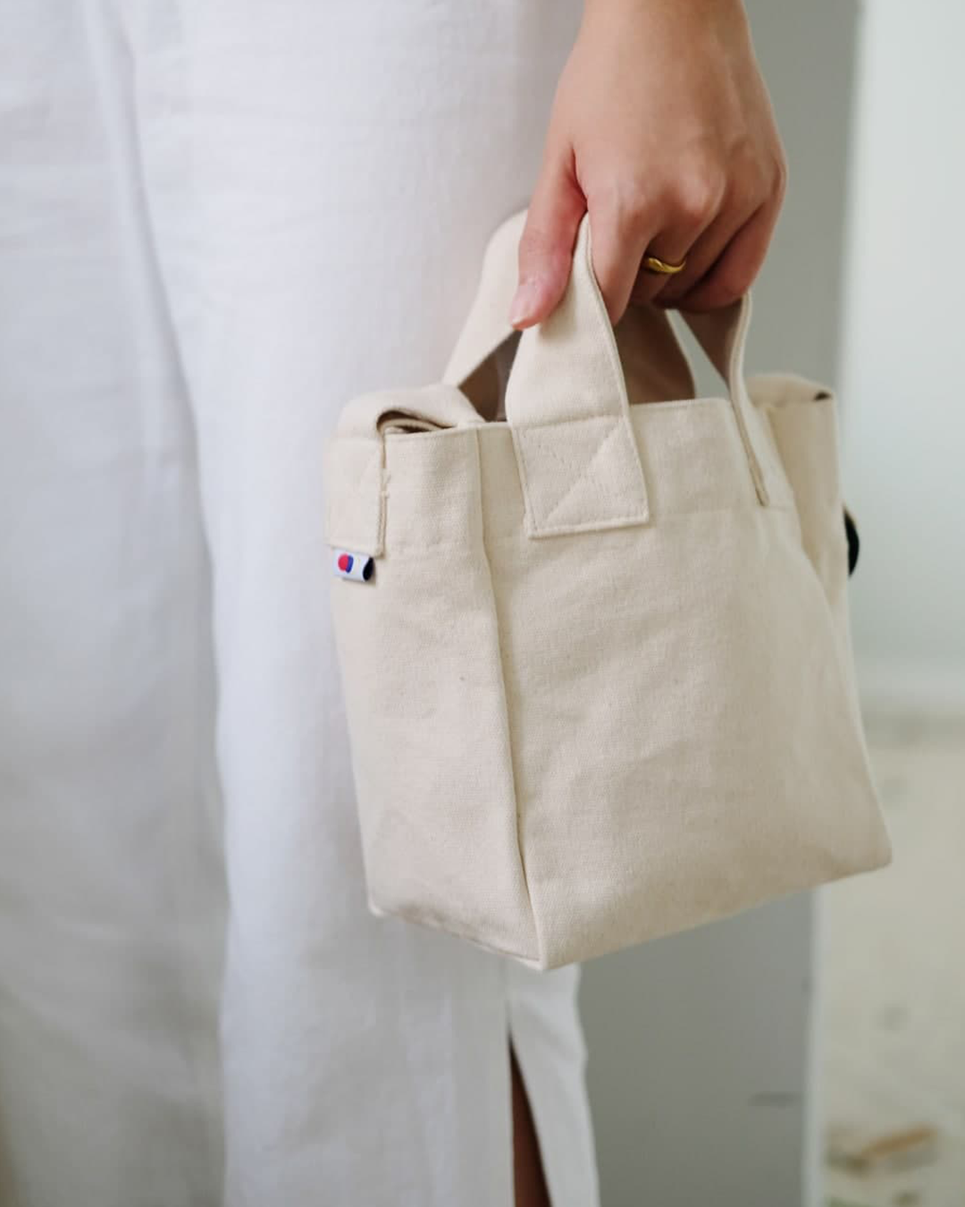 Mini Courier Sling - Blush Pink