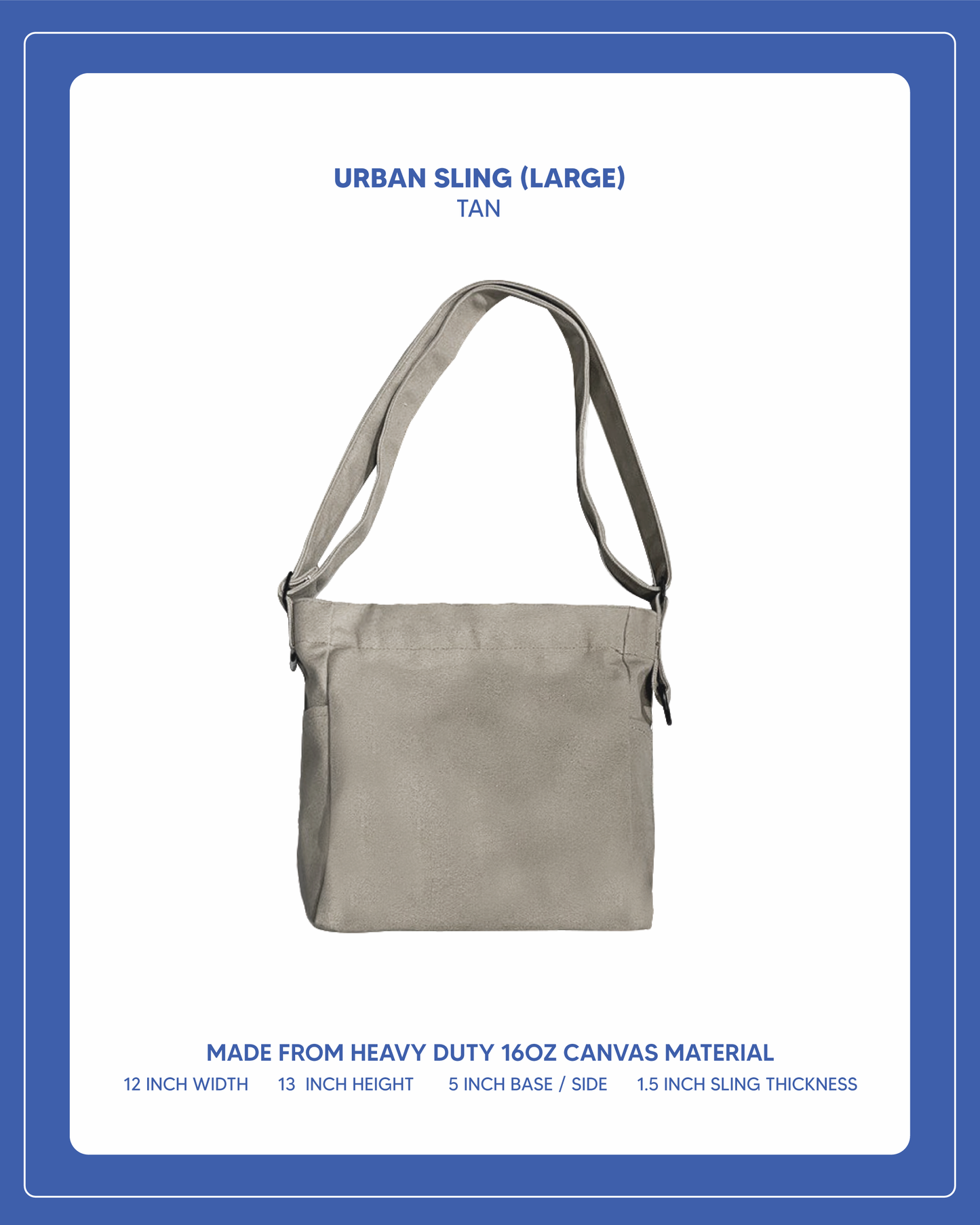 Urban Sling (Large) - Tan