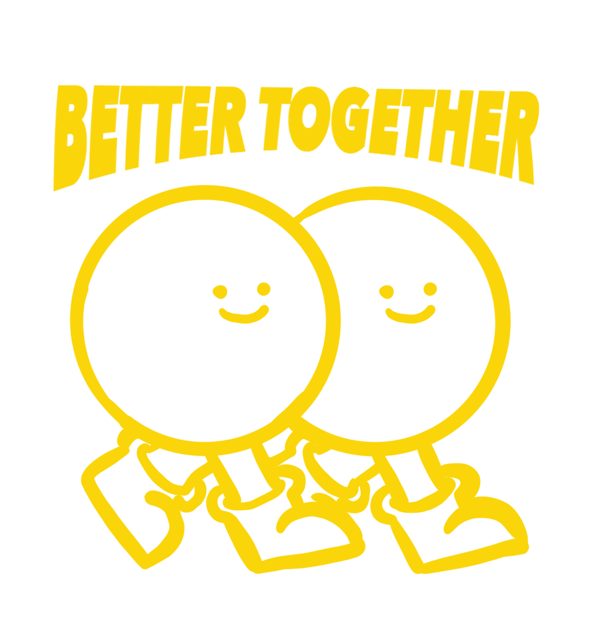 Better Together Series Acrylic Keychain