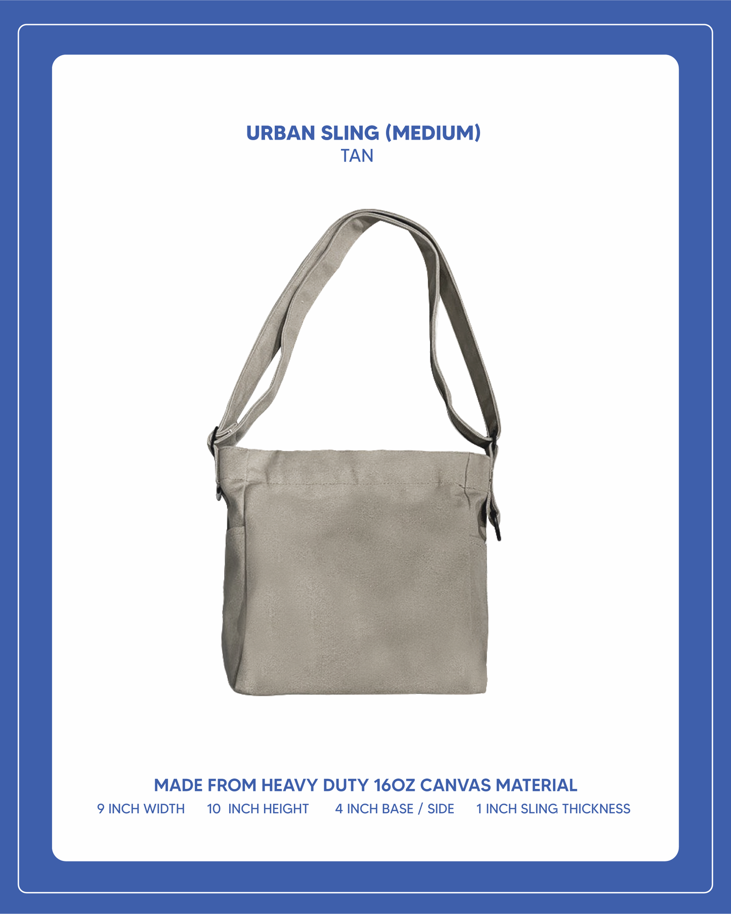 Urban Sling (Medium) - Tan