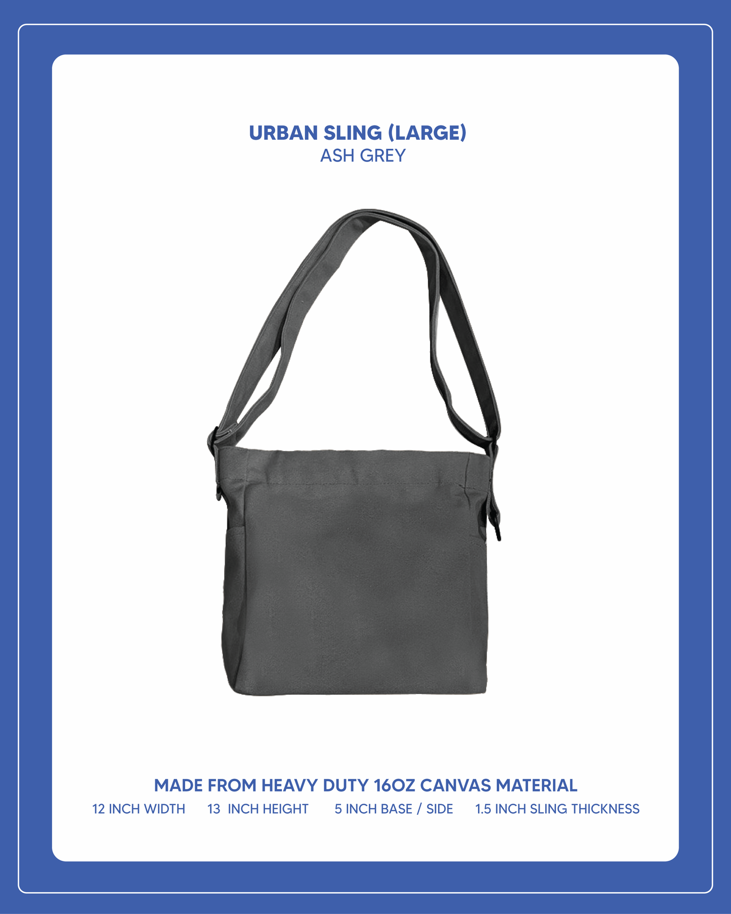 Urban Sling (Large) - Ash Grey