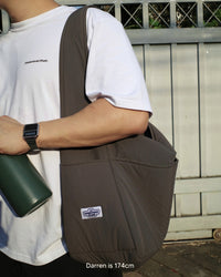 Work Hobo Bag - Short Strap (Smokey)