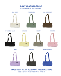 (PREORDER) Boxy Loaf Bag (Slim)
