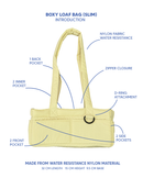 (PREORDER) Boxy Loaf Bag (Slim)