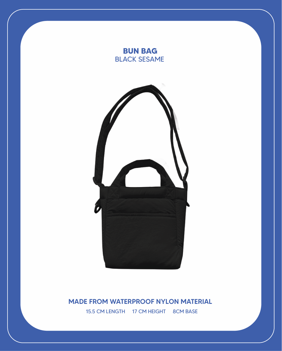 Bun Bag (Black Sesame)