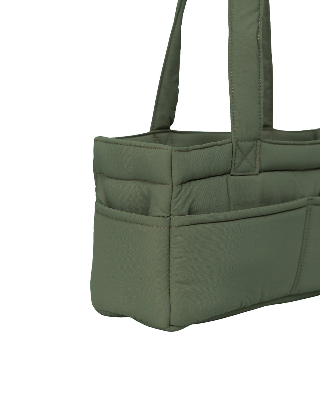 Boxy Loaf Bag -Slim (Olive)