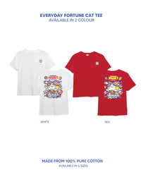 Everyday Fortune Cat Tee