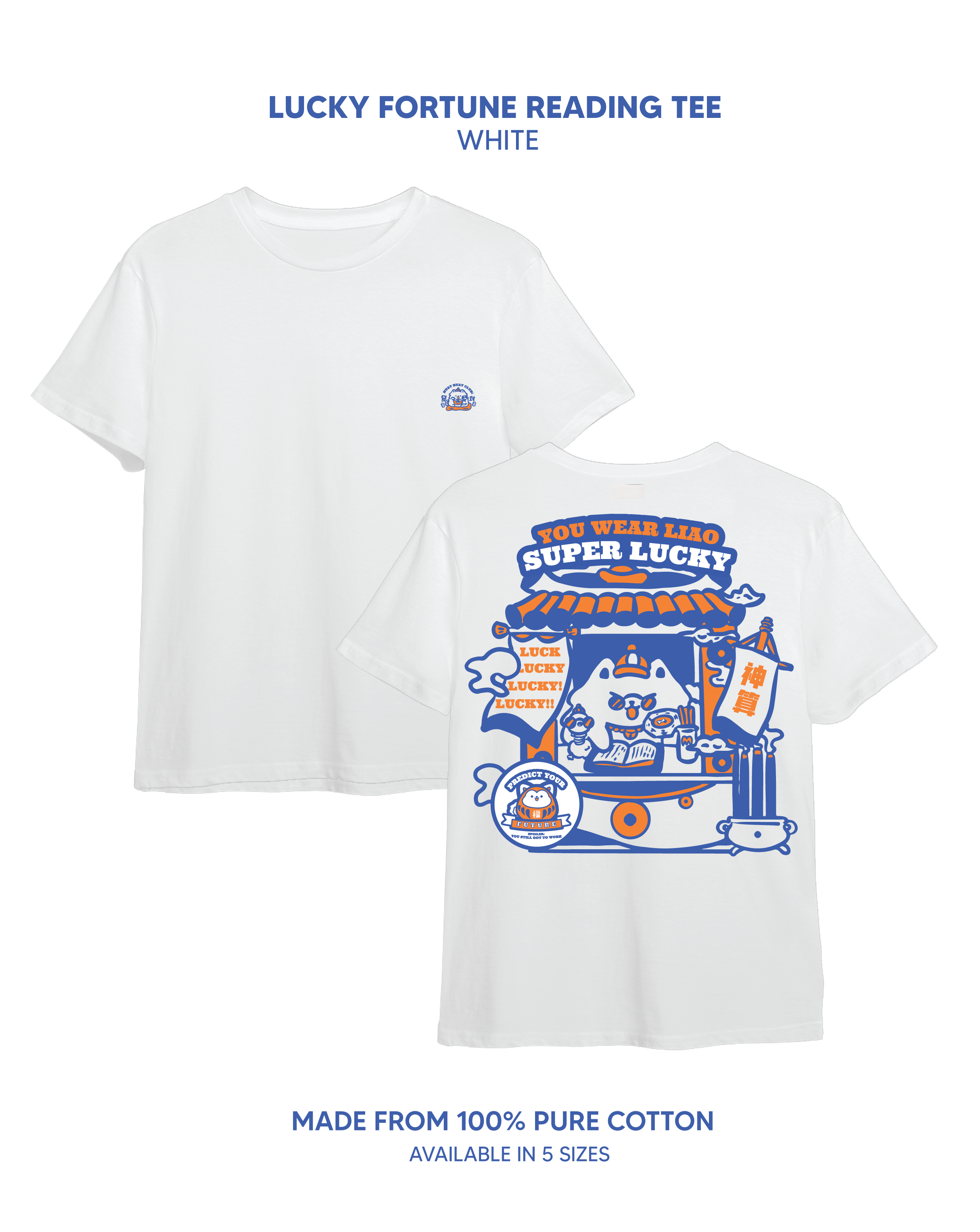 Lucky Fortune Reading Tee