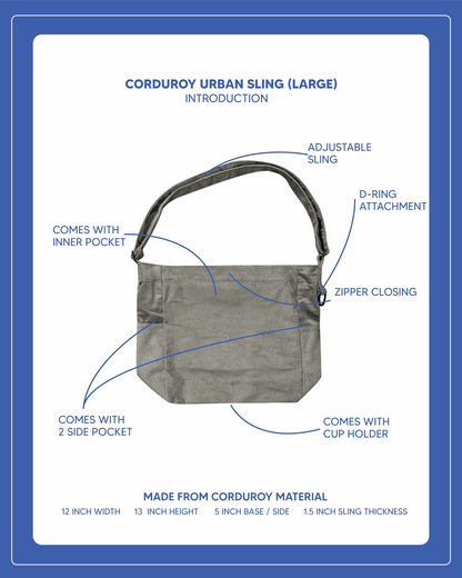 Corduroy Series - Urban Sling #02