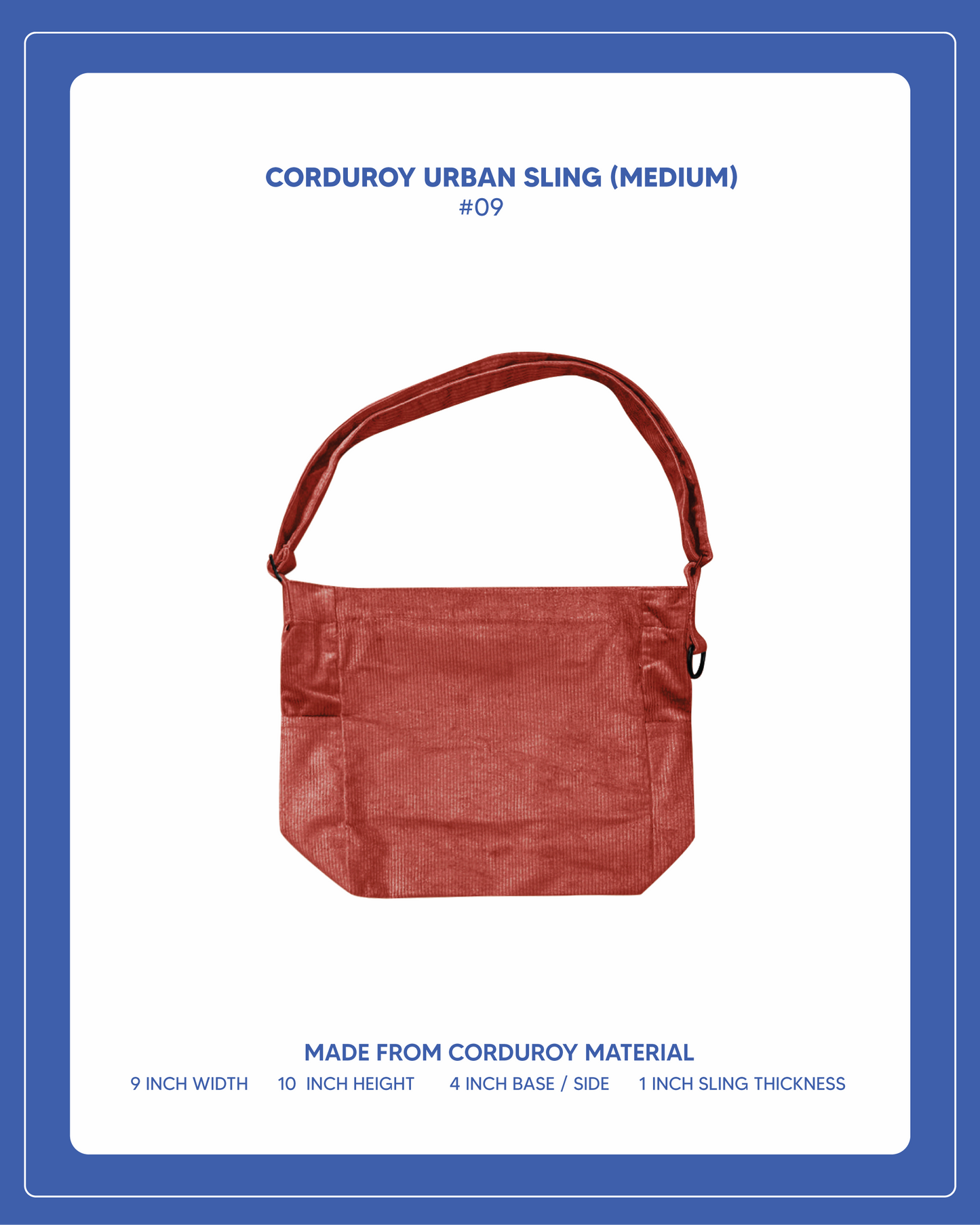 Corduroy Series - Urban Sling #09