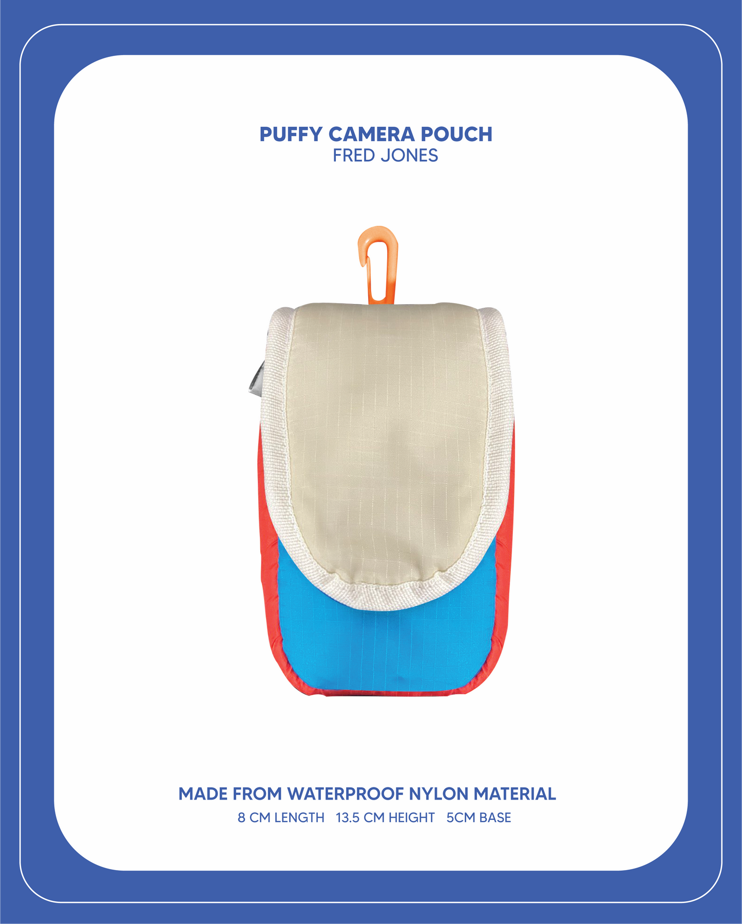 Puffy Camera Pouch (Fred Jones)