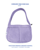 Premium Corduroy Hobo Bag - Mini