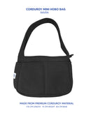 Premium Corduroy Hobo Bag - Mini
