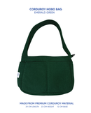 Premium Corduroy Hobo Bag - Regular